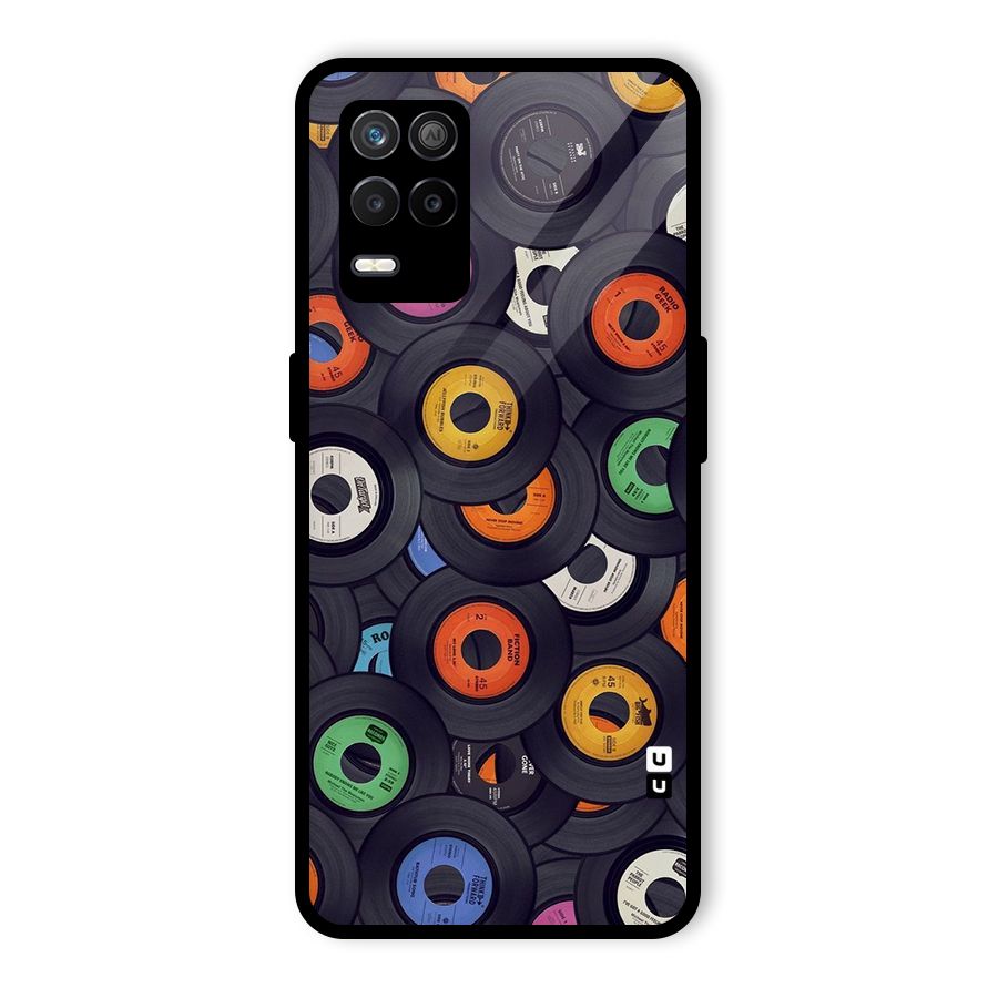 Colorful Disks Glass Back Case for Realme 9 5G