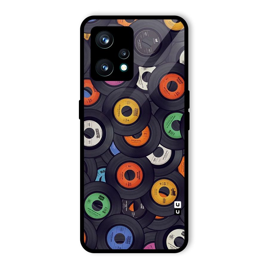 Colorful Disks Glass Back Case for Realme 9 Pro Plus 5G