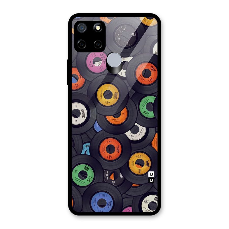 Colorful Disks Glass Back Case for Realme Narzo 20