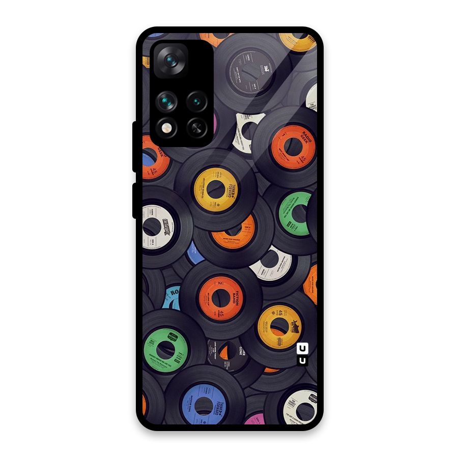 Colorful Disks Glass Back Case for Xiaomi 11i HyperCharge 5G