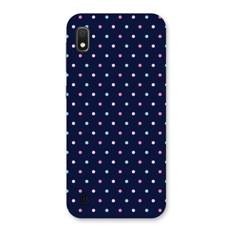 Colorful Dots Pattern Back Case for Galaxy A10