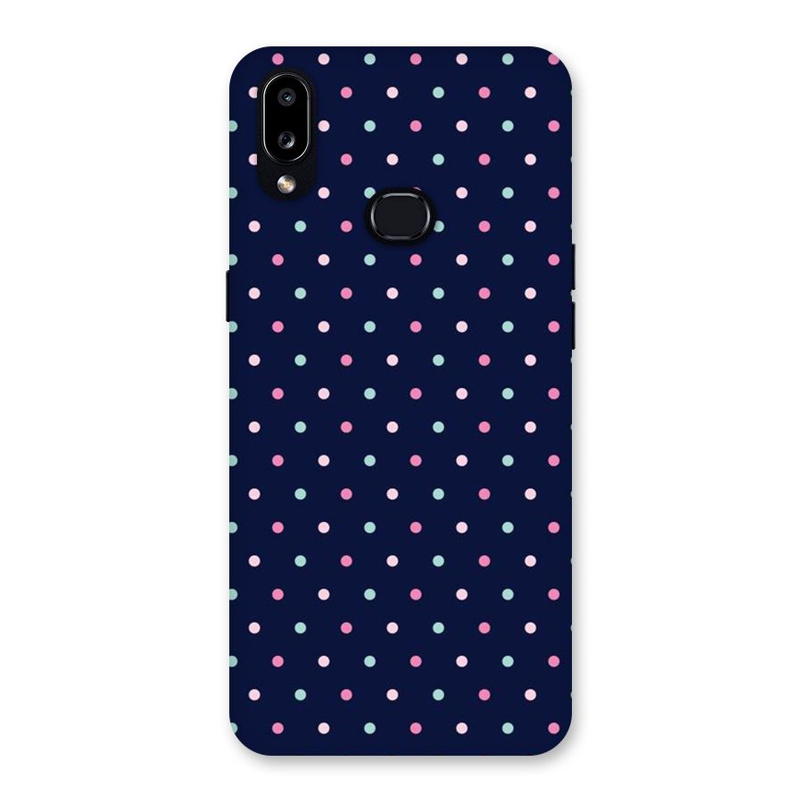 Colorful Dots Pattern Back Case for Galaxy A10s