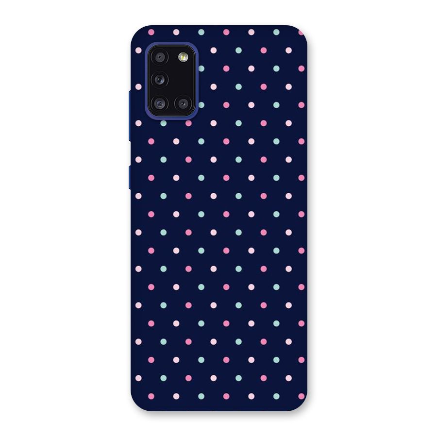 Colorful Dots Pattern Back Case for Galaxy A31