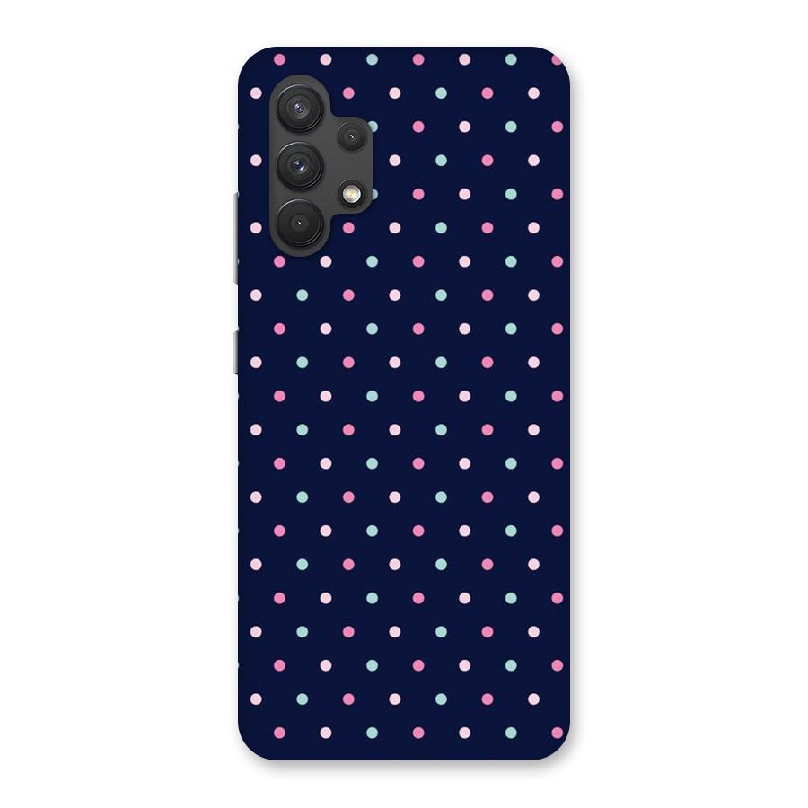 Colorful Dots Pattern Back Case for Galaxy A32