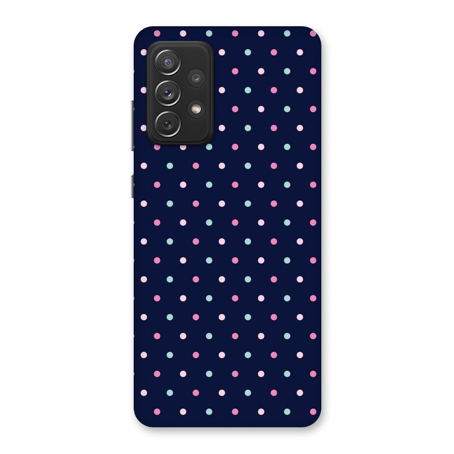 Colorful Dots Pattern Back Case for Galaxy A72