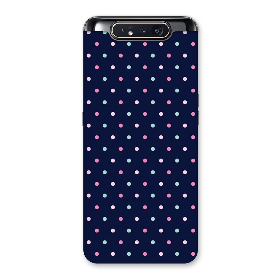 Colorful Dots Pattern Back Case for Galaxy A80