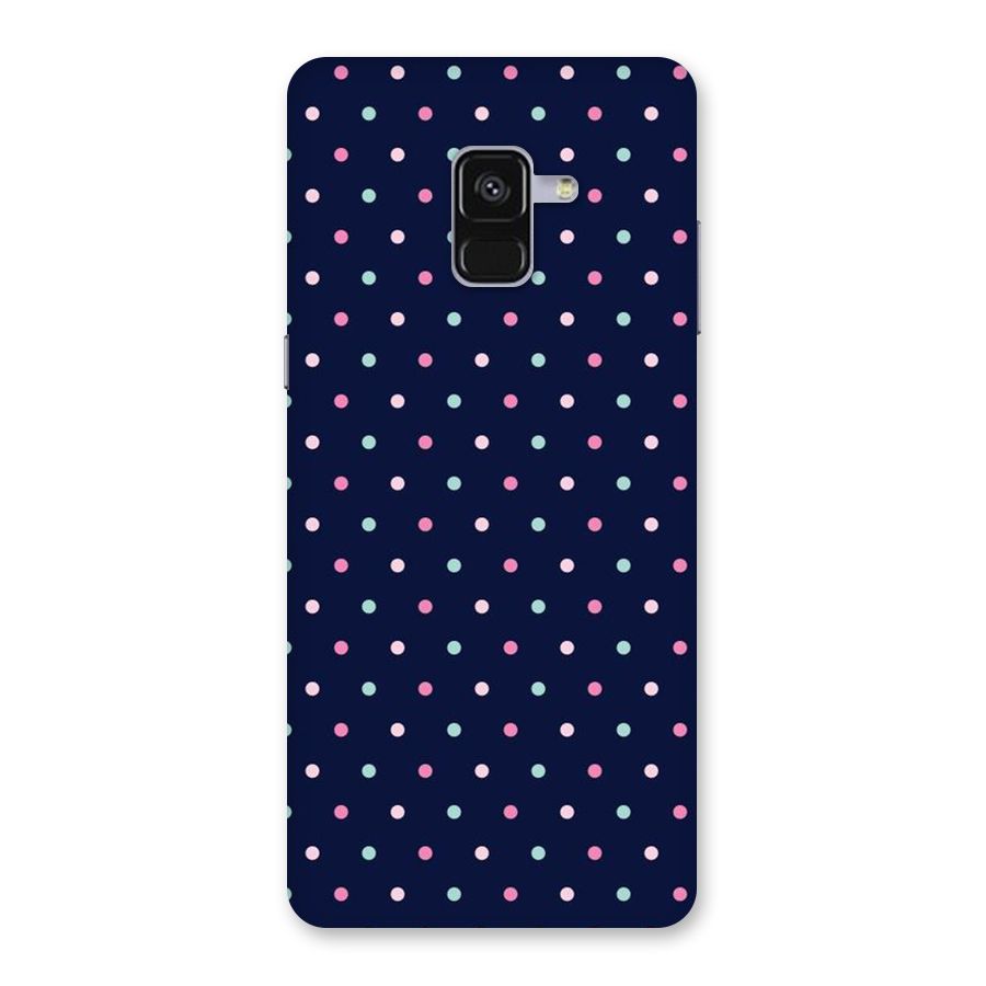 Colorful Dots Pattern Back Case for Galaxy A8 Plus