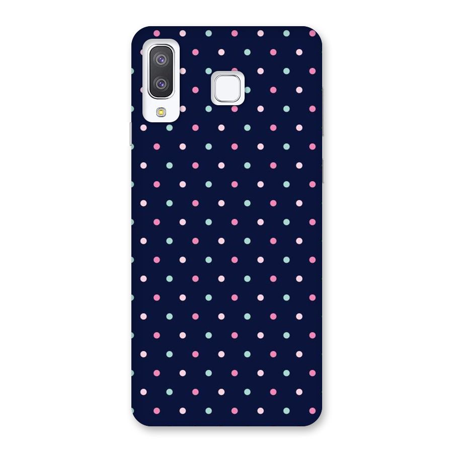 Colorful Dots Pattern Back Case for Galaxy A8 Star