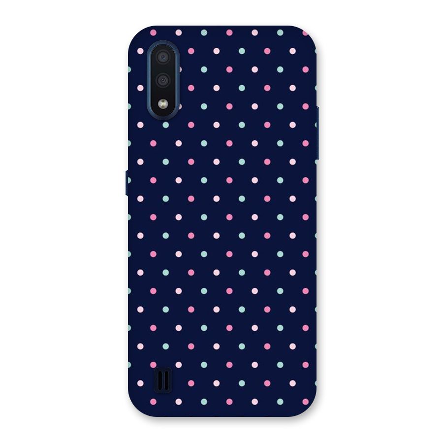 Colorful Dots Pattern Back Case for Galaxy M01