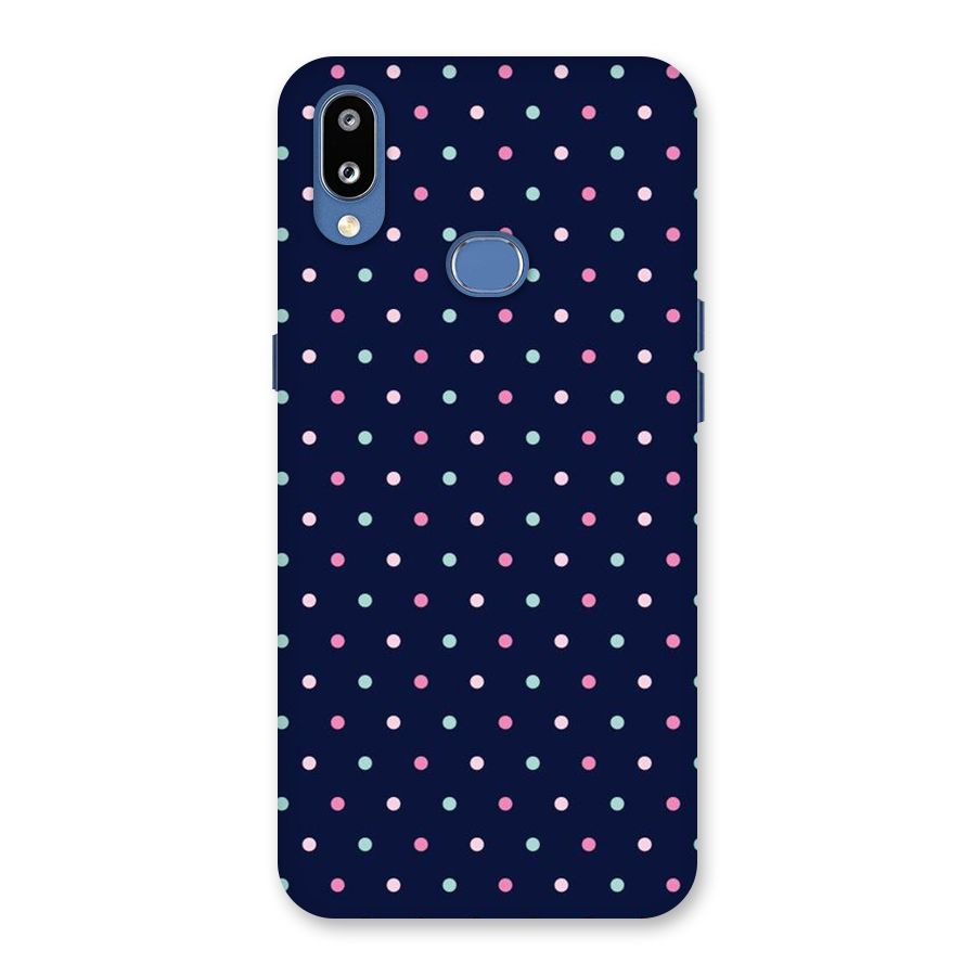 Colorful Dots Pattern Back Case for Galaxy M01s