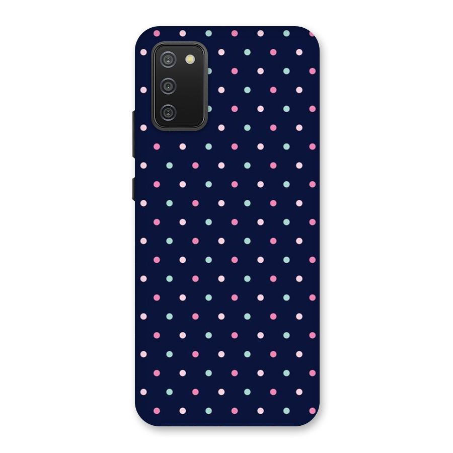 Colorful Dots Pattern Back Case for Galaxy M02s