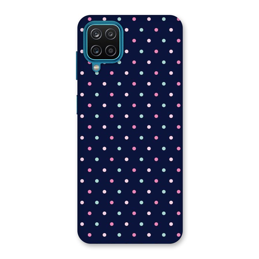 Colorful Dots Pattern Back Case for Galaxy M12