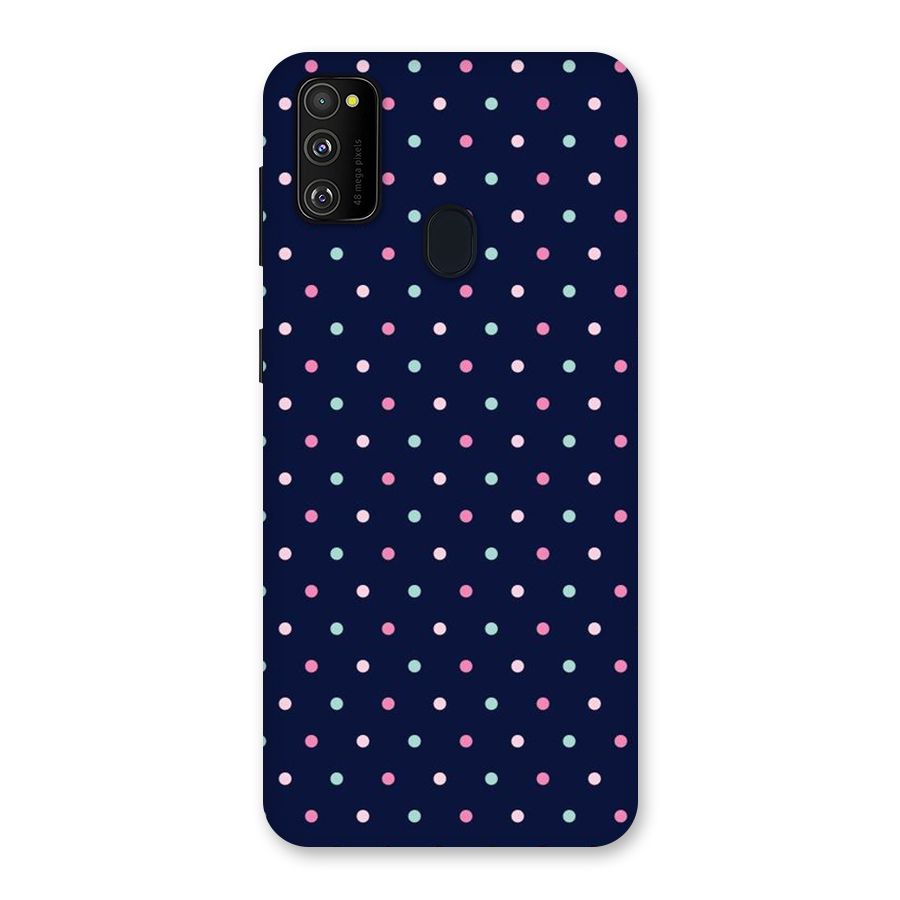 Colorful Dots Pattern Back Case for Galaxy M21