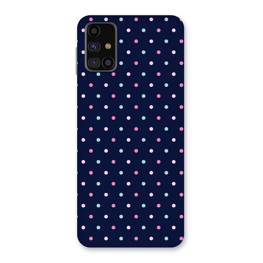 Colorful Dots Pattern Back Case for Galaxy M31s