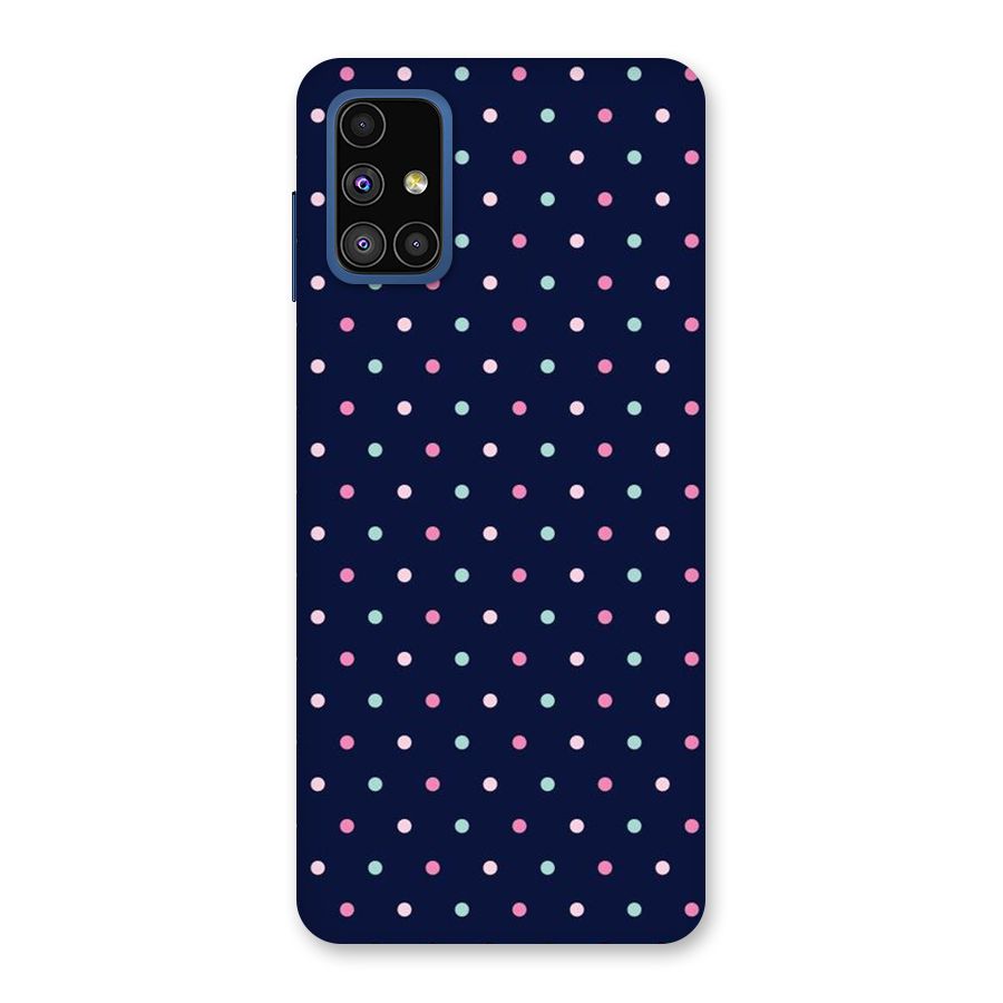 Colorful Dots Pattern Back Case for Galaxy M51