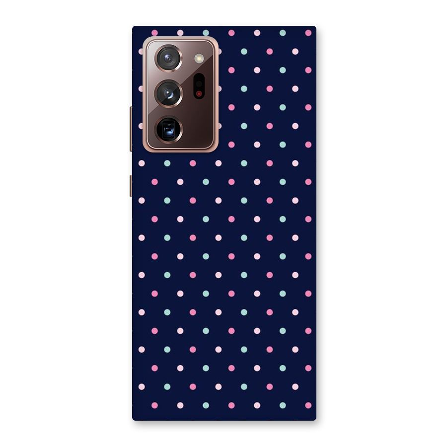 Colorful Dots Pattern Back Case for Galaxy Note 20 Ultra