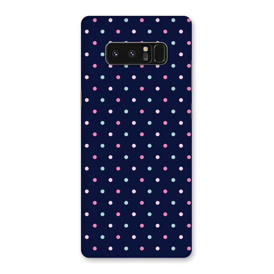Colorful Dots Pattern Back Case for Galaxy Note 8