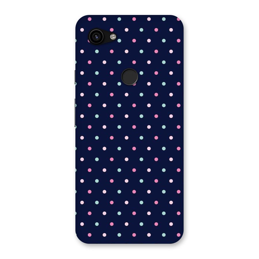 Colorful Dots Pattern Back Case for Google Pixel 3a XL