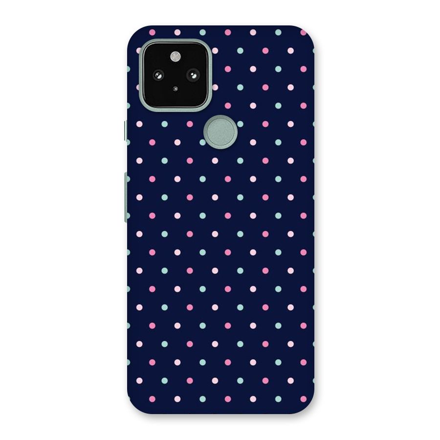 Colorful Dots Pattern Back Case for Google Pixel 5