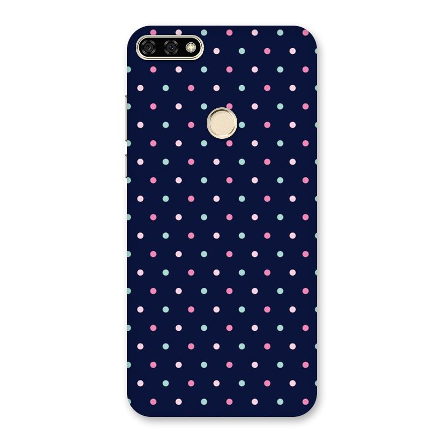 Colorful Dots Pattern Back Case for Honor 7A