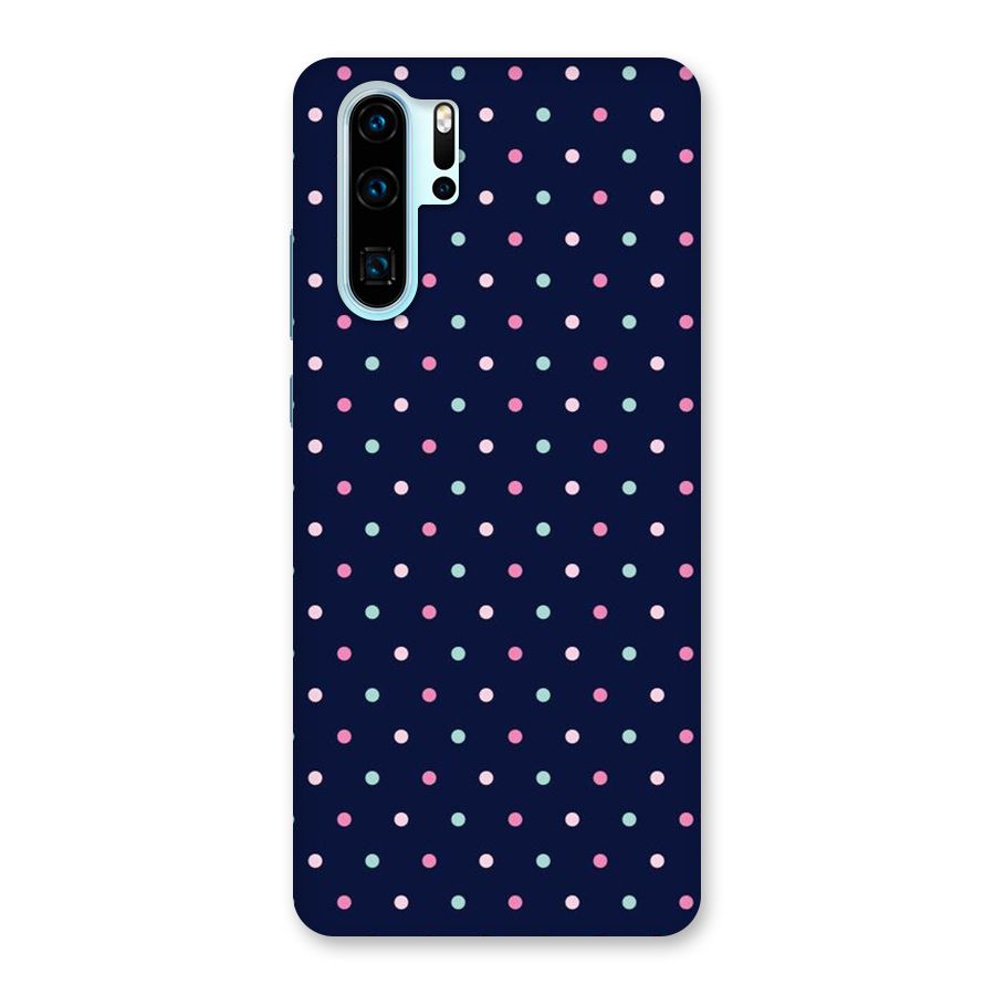 Colorful Dots Pattern Back Case for Huawei P30 Pro