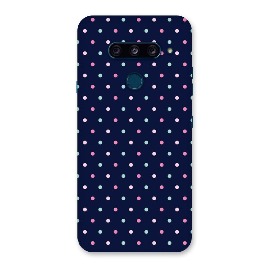 Colorful Dots Pattern Back Case for LG  V40 ThinQ