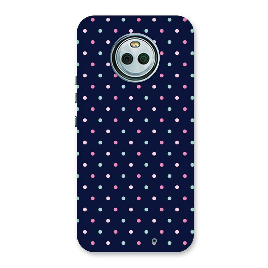 Colorful Dots Pattern Back Case for Moto X4