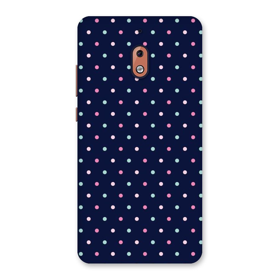 Colorful Dots Pattern Back Case for Nokia 2.1
