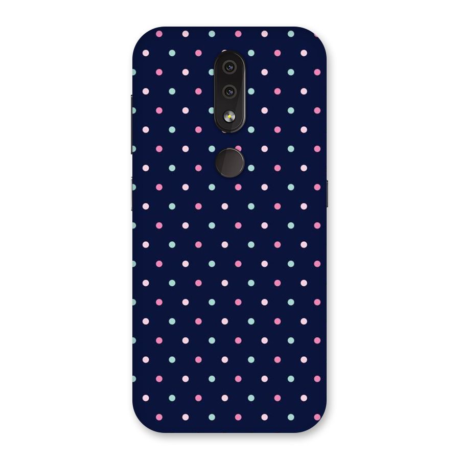 Colorful Dots Pattern Back Case for Nokia 4.2