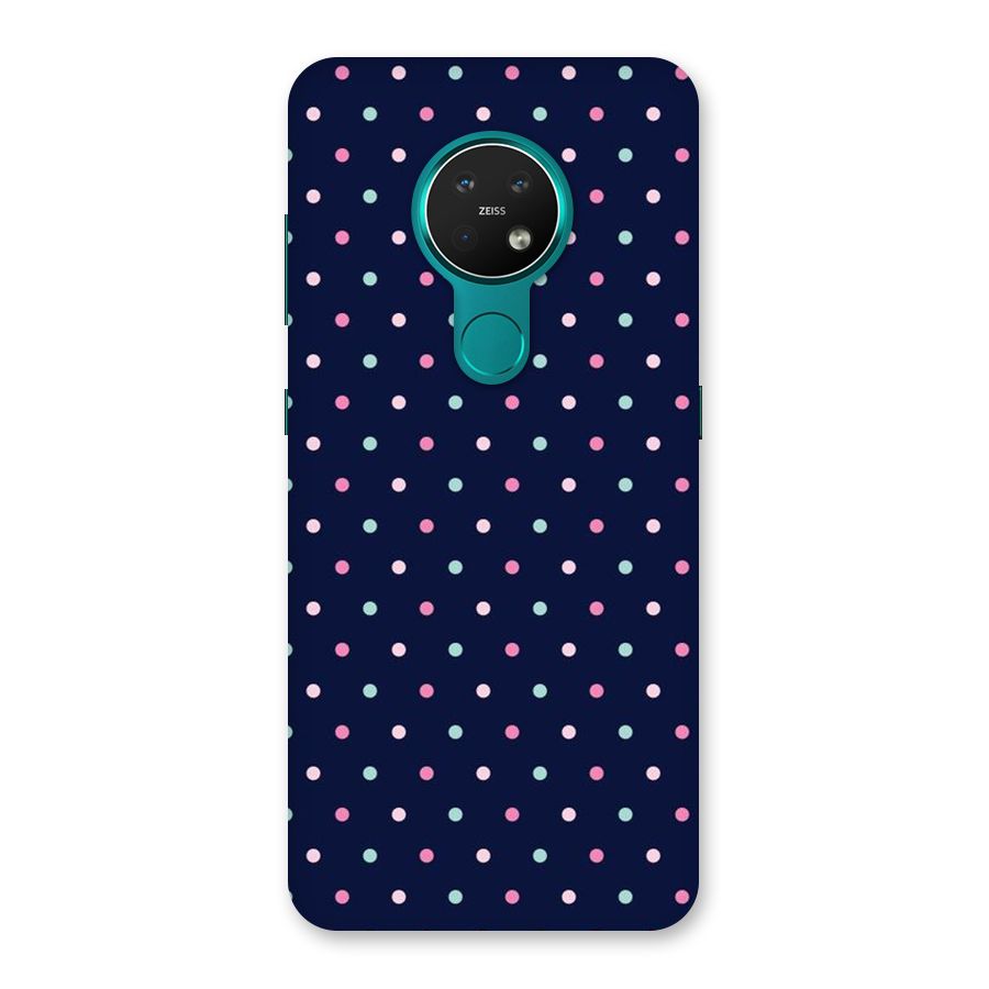 Colorful Dots Pattern Back Case for Nokia 7.2