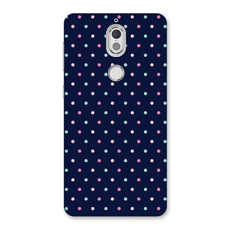 Colorful Dots Pattern Back Case for Nokia 7