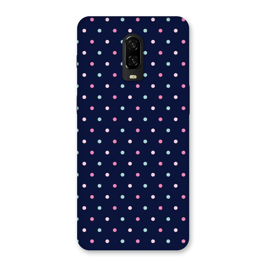 Colorful Dots Pattern Back Case for OnePlus 6T