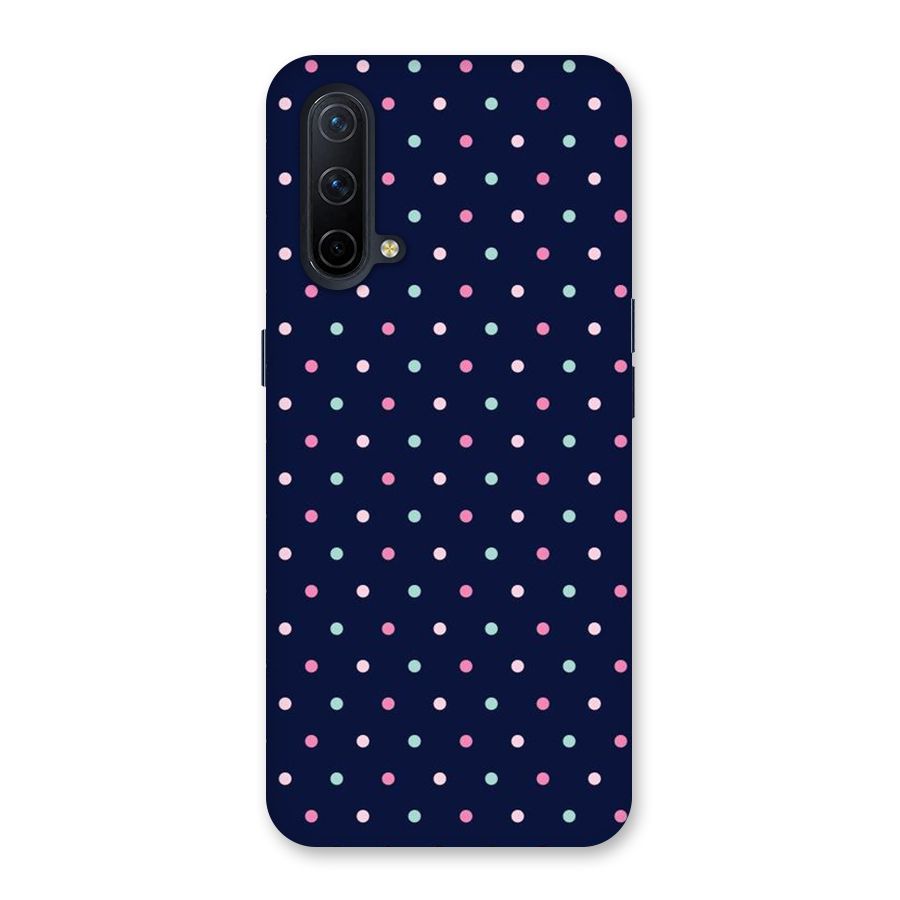 Colorful Dots Pattern Back Case for OnePlus Nord CE 5G