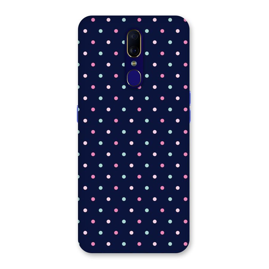 Colorful Dots Pattern Back Case for Oppo F11
