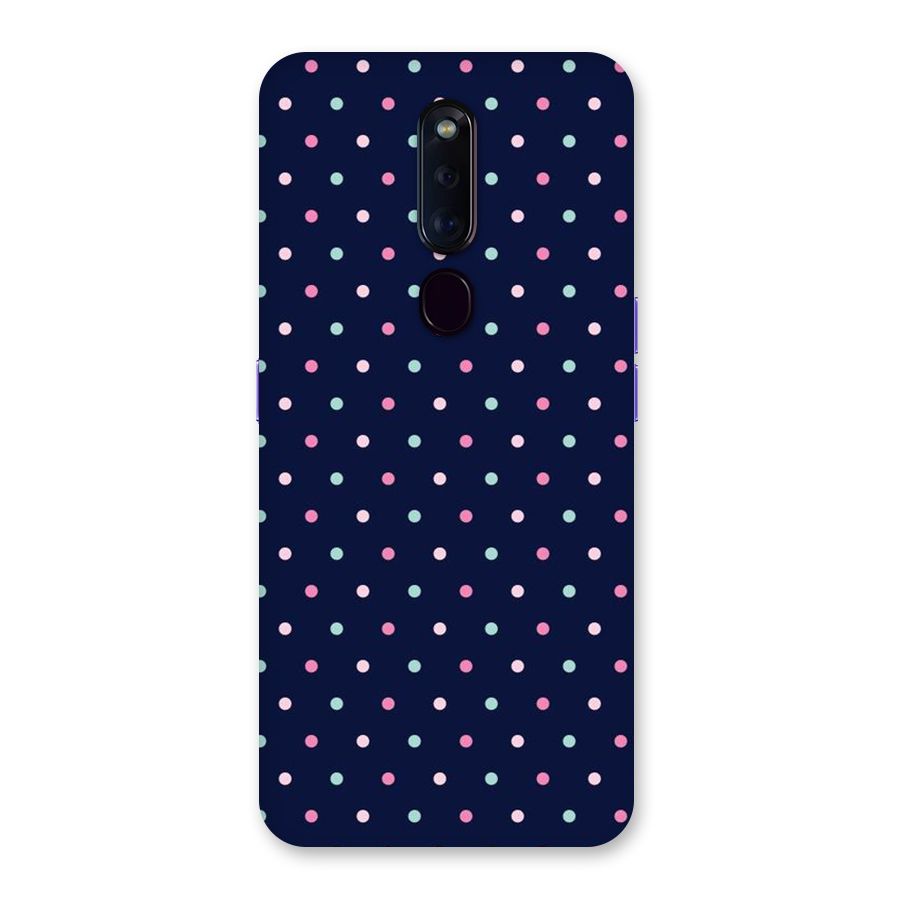 Colorful Dots Pattern Back Case for Oppo F11 Pro