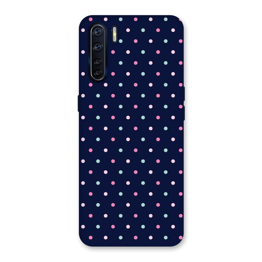 Colorful Dots Pattern Back Case for Oppo F15
