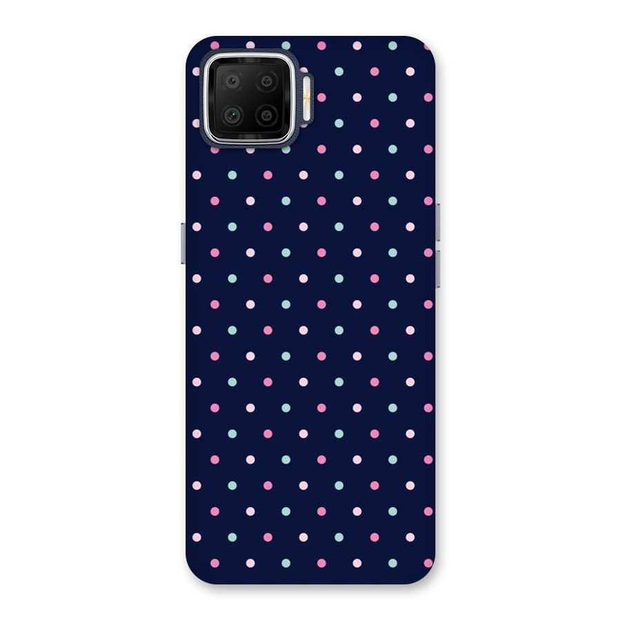 Colorful Dots Pattern Back Case for Oppo F17