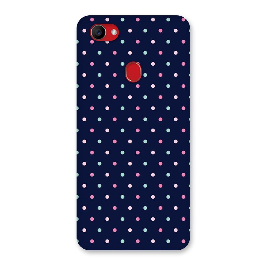 Colorful Dots Pattern Back Case for Oppo F7