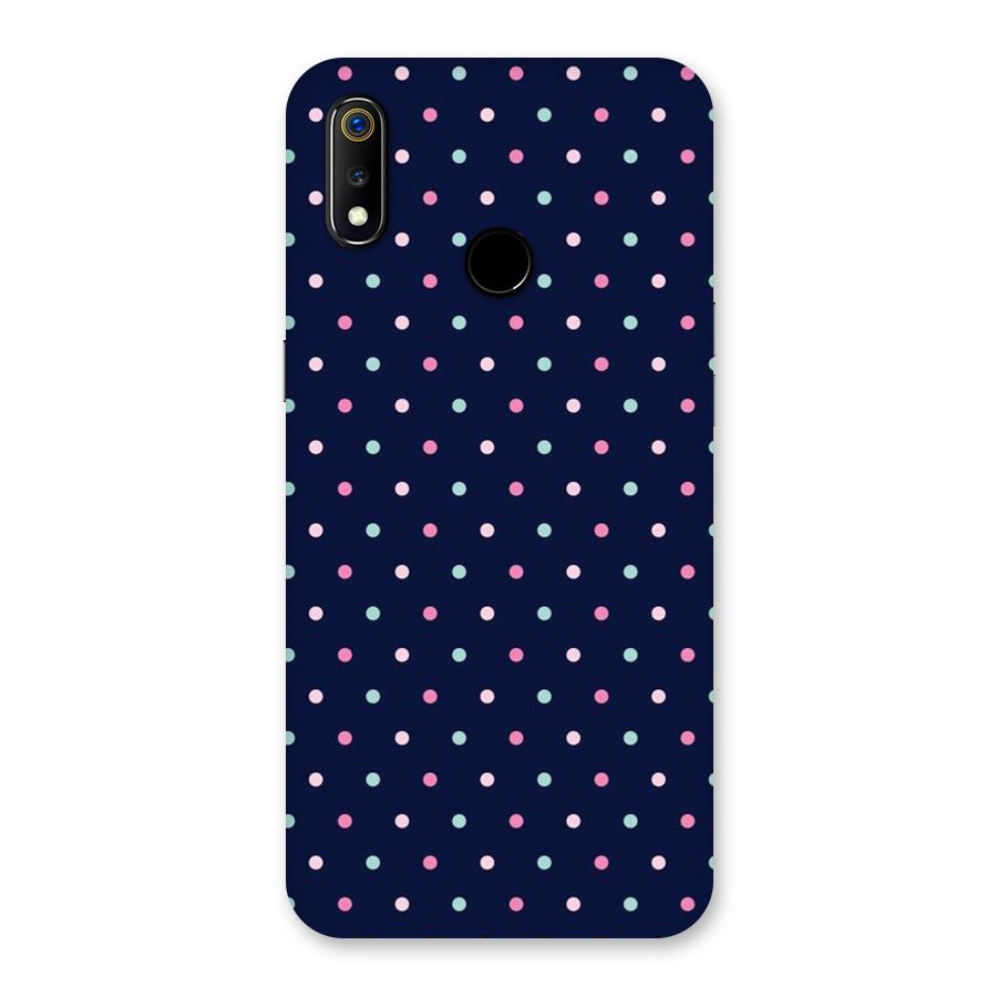Colorful Dots Pattern Back Case for Realme 3