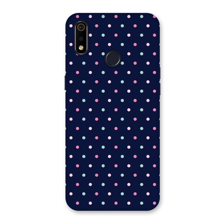 Colorful Dots Pattern Back Case for Realme 3i