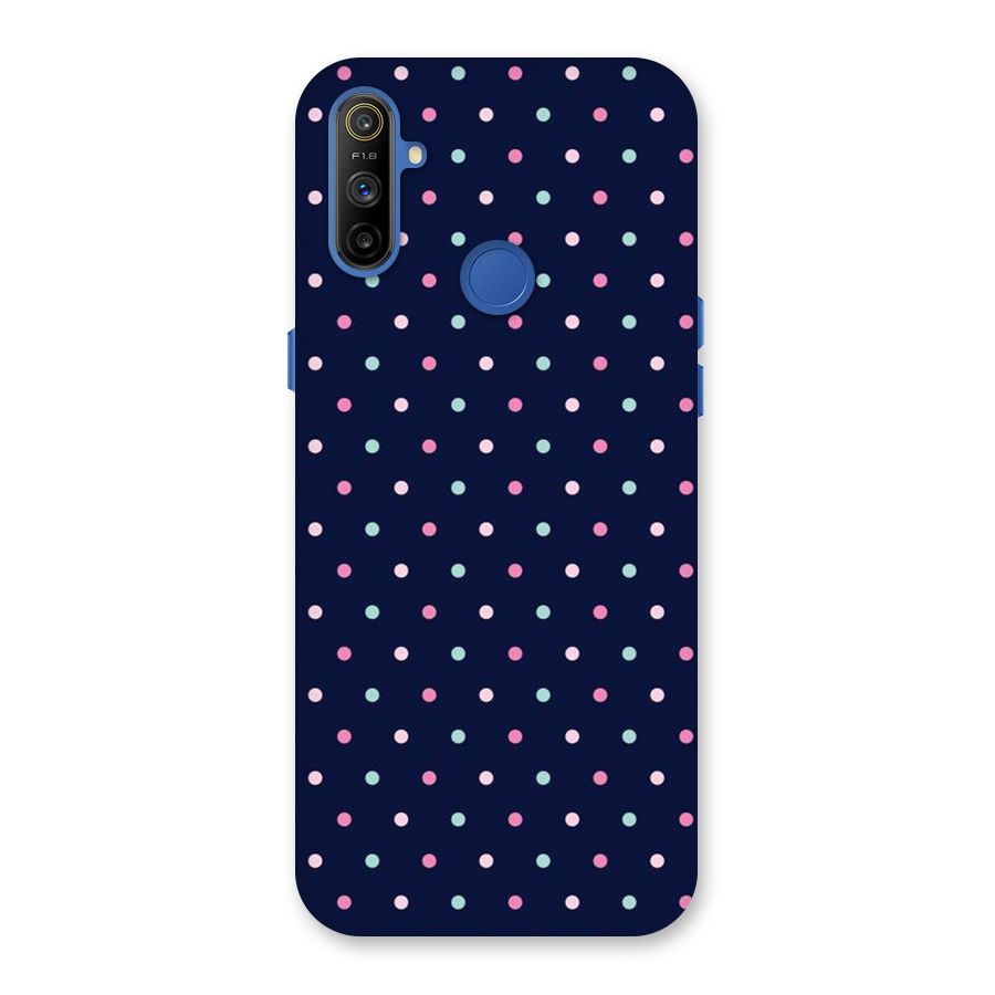 Colorful Dots Pattern Back Case for Realme Narzo 10A