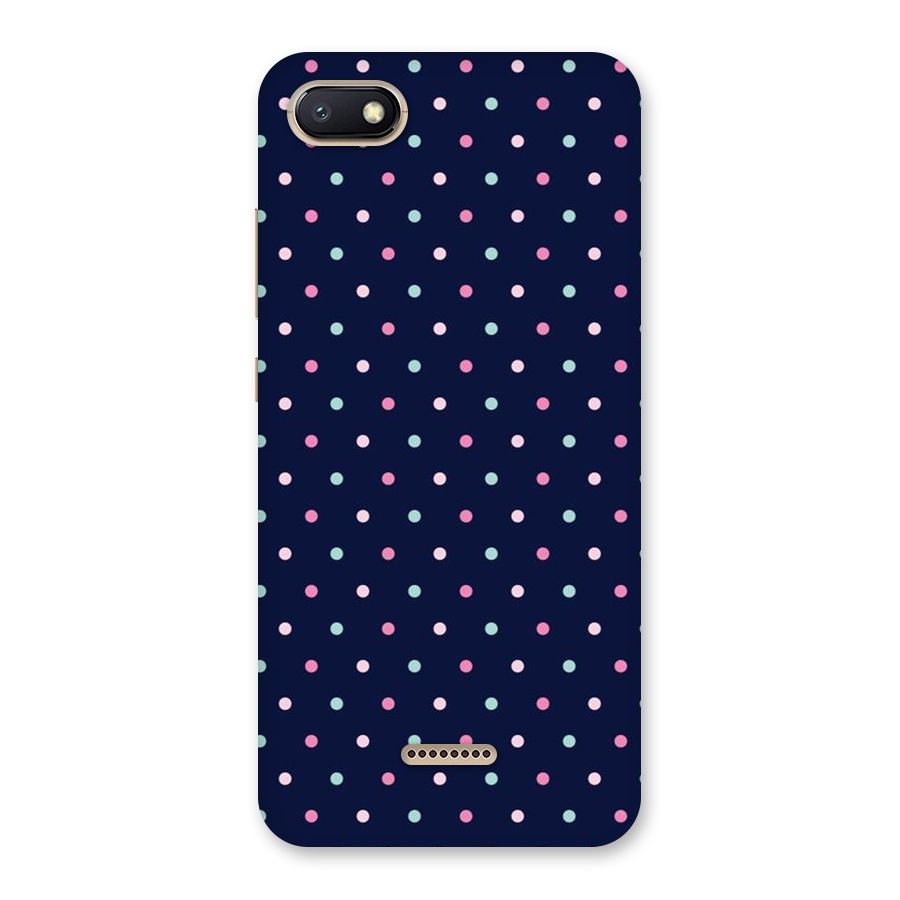 Colorful Dots Pattern Back Case for Redmi 6A