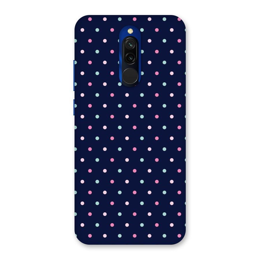 Colorful Dots Pattern Back Case for Redmi 8