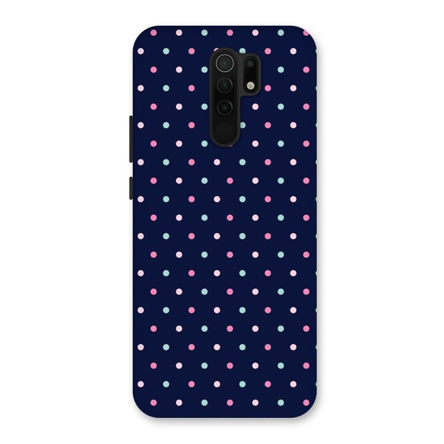 Colorful Dots Pattern Back Case for Redmi 9 Prime