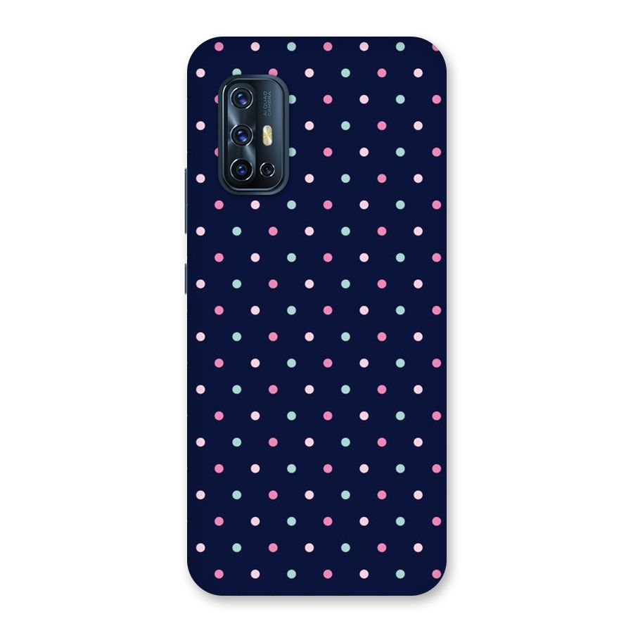 Colorful Dots Pattern Back Case for Vivo V17