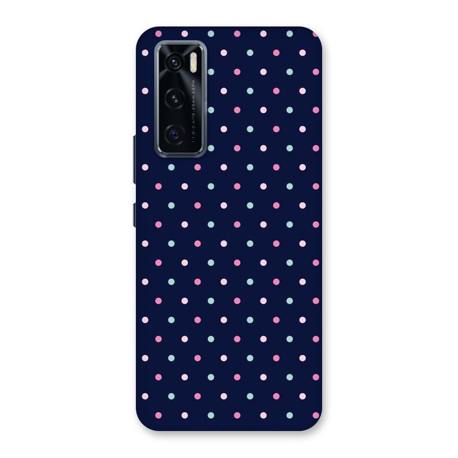 Colorful Dots Pattern Back Case for Vivo V20 SE