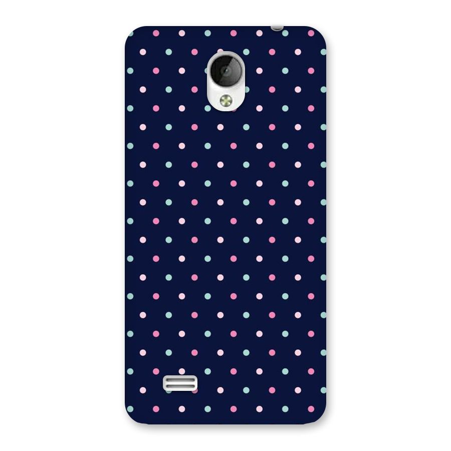 Colorful Dots Pattern Back Case for Vivo Y21