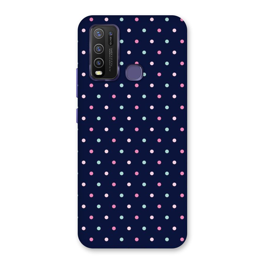 Colorful Dots Pattern Back Case for Vivo Y50