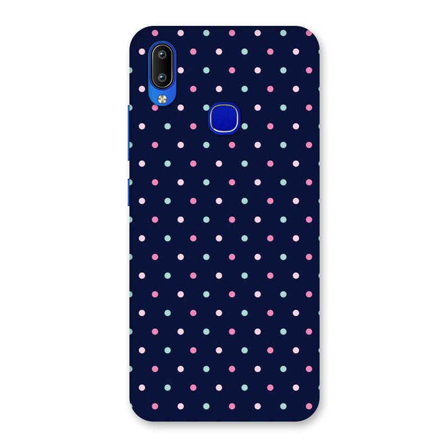 Colorful Dots Pattern Back Case for Vivo Y91