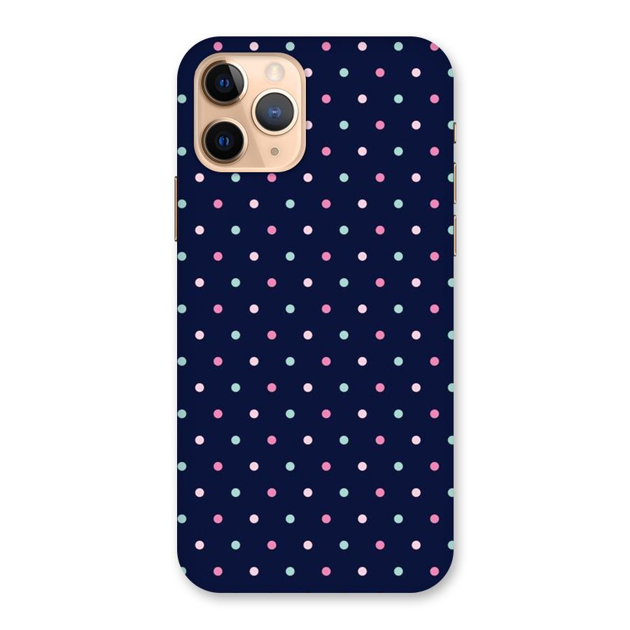 Colorful Dots Pattern Back Case for iPhone 11 Pro